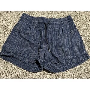 A22 Athleta‎ blue shorts size 2 casual drawstring
